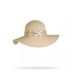 Straw hat with Ketel One Botanical branding